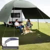 Autós napellenző 300x210 cm lakóautó árnyékoló UV50+ UV-védelemmel vízálló, hordozható táskával