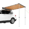 Autós árnyékoló kempingezéshez 201x250 cm autó oldalsátor vízálló UV50+ oldalsó autóponyva PU, ​​3000 mm, UV50+