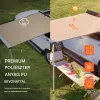 Autós árnyékoló kempingezéshez 201x250 cm autó oldalsátor vízálló UV50+ oldalsó autóponyva PU, ​​3000 mm, UV50+
