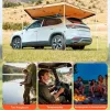 Autó oldalsátor 270° vízálló autós árnyékoló SUV, terepjáró és kemping használatra