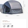 Autós sátor terepjáróhoz 240x240x215 cm vízálló dupla rétegű kemping sátor 5–8 fő részére