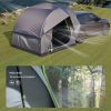 Autós sátor terepjáróhoz 240x240x215 cm vízálló dupla rétegű kemping sátor 5–8 fő részére