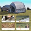 Autós sátor terepjáróhoz 240x240x215 cm vízálló dupla rétegű kemping sátor 5–8 fő részére