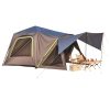 Kemping sátor terepjárókhoz 305x310x230 cm vízálló autós sátor napellenzővel 5–8 fő részére
