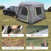 Pickup kemping sátor 248x308x230 cm vízálló autós sátor 5–8 fő részére, dupla rétegű kivitel