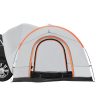 Autós sátor terepjáróhoz 240x240x230 cm hátsó ajtóra rögzíthető kemping sátor 6-8 fő részére