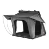 Autós tetőtéri sátor 256x222x152 cm alumínium kemping sátor LED világítással 1 ablakkal vízálló szélálló Jeep SUV pickuphoz