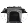Autós tetőtéri sátor 256x222x152 cm alumínium kemping sátor LED világítással 1 ablakkal vízálló szélálló Jeep SUV pickuphoz