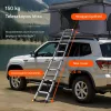 ABS keményfedeles alumínium tetőtéri sátor 2-3 személy részére prémium tetősátor SUV és Jeep járművekhez