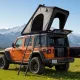 Autós tetőtéri sátor 2-3 fő részére, alumínium kemping sátor LED világítással Jeep SUV pickuphoz 2535x1320x1520 mm