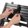 Autós tetőtéri sátor 2-3 fő részére, alumínium kemping sátor LED világítással Jeep SUV pickuphoz 2535x1320x1520 mm