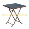 Polirattan garden furniture set 3-piece balcony set brown bistro furniture set garden set 