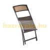 Polirattan garden furniture set 3-piece balcony set brown bistro furniture set garden set 