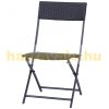 Polyrattan garden furniture set 3-piece balcony set black bistro furniture set garden set 
