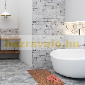 Bambusz kilépő fürdőszobaszőnyeg 50x80 barna szín