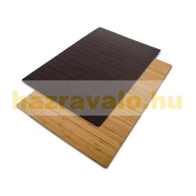 Fürdőszobaszőnyeg bambusz kilépő 60x90 barna szín