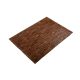 60x90 Bathroom mat bamboo exit honey brown