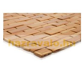 Fürdőszobaszőnyeg bambusz kilépő natúr szín 60x90 