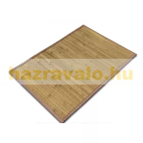 Bambusz szőnyeg 90x120 natúr szín hosszú futószőnyeg folyosóra közlekedőre