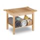 Bamboo bathroom bench 