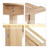 Bamboo bathroom bench 