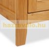 Bamboo bathroom cabinet can be placed under the sink 