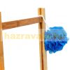 Bamboo bathroom chair, butler and towel holder in one 