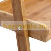 Bamboo ladder shelf 4 levels 