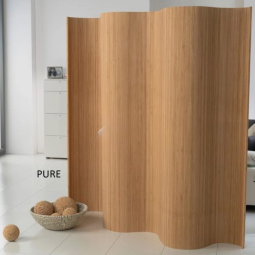 Bambusz paraván világos natúr beltéri térelválasztó 