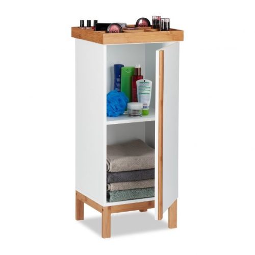 Bathroom cabinet with organizer 80 x 35 x 30 cm