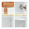 Bathroom cabinet with organizer 80 x 35 x 30 cm