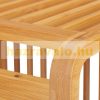 Bamboo shelf cabinet 64.7x33x33 cm