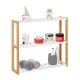 Bamboo wall shelf with 3 shelves 