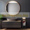 Rolling bamboo bathroom shelf system with laundry rack 