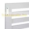 Fehér bambusz polc 4 polccal 140 x 36,5 x 33 cm
