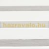 Fehér bambusz polc 4 polccal 140 x 36,5 x 33 cm