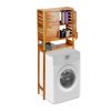 Bamboo cabinet for washing machine 