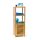 Bamboo bathroom cabinet 4 levels 110x36.5x33 cm