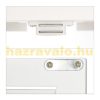 White bamboo bathroom cabinet 