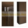 Brown bamboo bathroom cabinet 