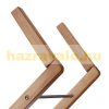 Bamboo towel rack ladder 