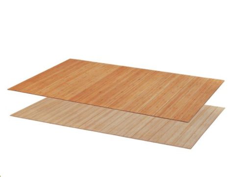 Bamboo bathroom mat 100x160 cm exit natural