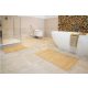 Bamboo bathroom rug set 40x50 cm, 50x80, 60x100 cm exit light