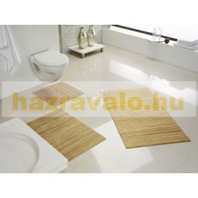  Bambusz szőnyeg csúszásmentes szőnyeg 80x150 cm világos több méretben elérhető 