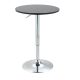 Bar table adjustable height event table Ø61x70-90 cm rotating table top