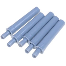   Becsapódás gátló 5 db Szekrényajtó ütköző 10x61mm szürke