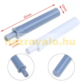   Becsapódás gátló 5 db Szekrényajtó ütköző 10x61mm szürke