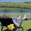 Privacy screen 150 cm x 20 m fence cover wind deflector green UV and weather resistant shade