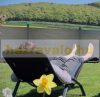 Privacy screen 100 cm x 10 m fence cover windbreak anthracite UV and weather resistant shade