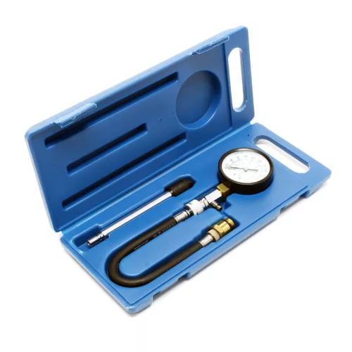 Benzinmotor kompressziomérő 0–20 bar kompresszióteszter készlet